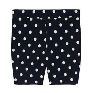 Torrid Black White Polka Dot Bike Shorts Size 00 (Medium/Large)